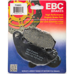 BRAKE PADS FA663 ORGANIC Yamaha YZF-R3 MT-03 2015-2024 Yamaha YZF-R3 MT-03 2015-2024 Yamaha YZF-R3 MT-03 2015-2024