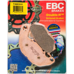 BRAKE PADS FA663HH DOUBLE-H SINTERED Yamaha YZF-R3 MT-03 2015-2024 Yamaha YZF-R3 MT-03 2015-2024 Yamaha YZF-R3 MT-03 2015-2024