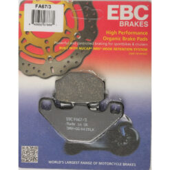 BRAKE PADS FA67/3 ORGANIC Kawasaki EX500 Ninja 500R EX500 Ninja 500 1994-2009 Kawasaki EX500 Ninja 500R EX500 Ninja 500 1994-2009 Kawasaki EX500 Ninja 500R EX500 Ninja 500 1994-2009