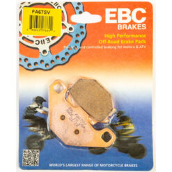 BRAKE PADS FA67SV SEVERE DUTY SV SERIES Yamaha Kawasaki KTM YFM300G Grizzly [SRA] KLF300B Bayou 2X4 [SRA] KXT 250 Tecate 620 EXC 500 MX 600 Exc 125 Dxc 250 TXC 500 Lc4 125 Mx 250 DXC 250 MX 600 Mx 125 Exc 250 EXC YFM90R Raptor 500 EXC 1985-2013 Yamaha Kawa