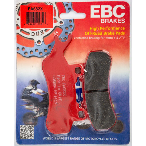 BRAKE PADS FA682X CARBON X SERIES Can-Am Maverick X3 Turbo R Maverick X3 XDS Turbo R Maverick X3 XRS Turbo R Maverick X3 Turbo Maverick X3 Max Turbo Maverick X3 Max Turbo R Maverick X3 Max XDS Turbo R Maverick X3 Max XRS Turbo R Maverick X3 XRS Turbo R 72