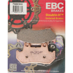 BRAKE PADS FA69/3HH DOUBLE-H SINTERED Honda VF750C Magna GL1500A Gold Wing Aspencade VT1100C Shadow CBR1000F Hurricane CBR600F GL1500 Gold Wing CBR600F Hurricane GL1200A Gold Wing Aspencade GL1200I Gold Wing Interstate VF700C Magna VFR700F Interceptor GL12