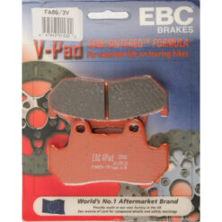 BRAKE PADS FA69/3V SEMI-SINTERED V SERIES Honda VF750C Magna GL1500A Gold Wing Aspencade GL1500SE Gold Wing Special Edition VFR750F Interceptor GL1500I Gold Wing Interstate VT1100C Shadow CBR1000F Hurricane CBR600F GL1500 Gold Wing CBR600F Hurricane GL1200