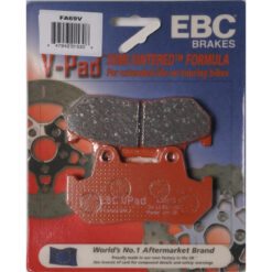 BRAKE PADS FA69V SEMI-SINTERED V SERIES Honda XL600V Transalp CN250 Helix VT1100C Shadow GB500 VT800C Shadow CMX450 Rebel 450 VF700C Magna CB450SC Nighthawk CB700SC Nighthawk S VF1000R Interceptor VF1100C V65 Magna VF500F Interceptor VT500C Shadow CB650SC