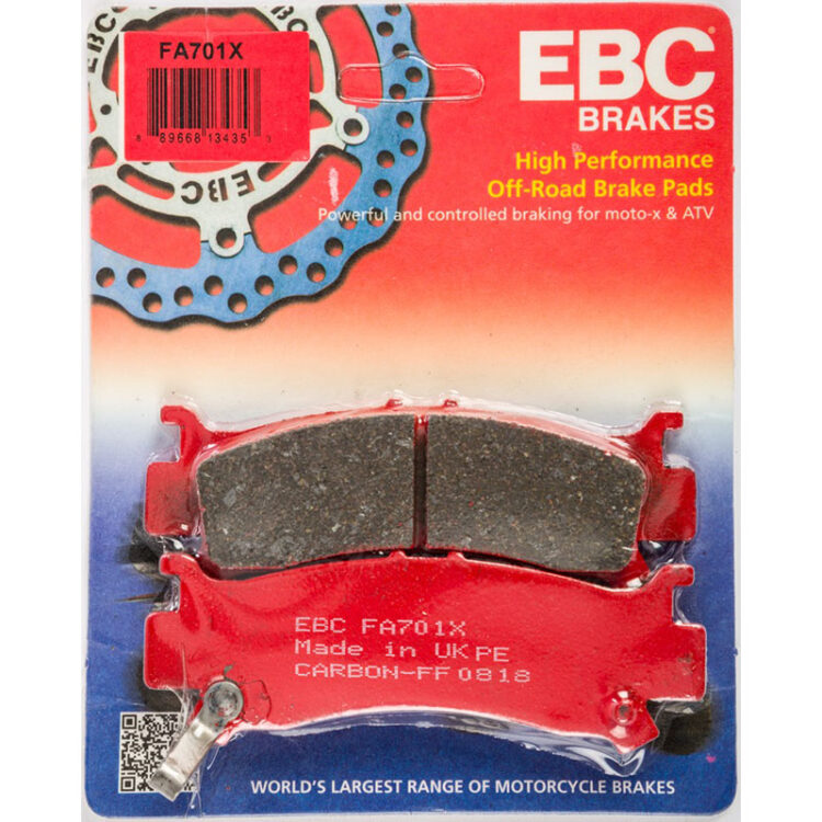 BRAKE PADS FA701X CARBON X SERIES Honda SXS1000M3 Pioneer 1000 SXS1000M5P Pioneer 1000-5 SXS1000M3L Pioneer 1000 LE SXS1000M3P Pioneer 1000 EPS SXS1000M5D Pioneer 1000-5 DLX SXS1000M5L Pioneer 1000-5 LE 2016-2018