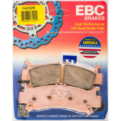BRAKE PADS FA702R SINTERED R SERIES Honda SXS1000M3 Pioneer 1000 SXS1000M5P Pioneer 1000-5 SXS1000M3L Pioneer 1000 LE SXS1000M3P Pioneer 1000 EPS SXS1000M5D Pioneer 1000-5 DLX SXS1000M5L Pioneer 1000-5 LE 2016-2018 Honda SXS1000M3 Pioneer 1000 SXS1000M5P P