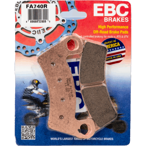 BRAKE PADS FA740R SINTERED R SERIES Arctic Cat Prowler Pro Crew Wildcat XX EPS Wildcat XX 1000 EPS 2019-2020