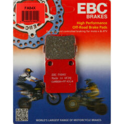 BRAKE PADS FA84X CARBON X SERIES Kawasaki Suzuki Yamaha Honda KX85 KLX140 KLX140L KX100 KFX 450R KX80 KX80 Big Wheel Lt230E Quadrunner Lt250S Quadsport RM100 Lt-Z250 QuadSport Z Lt-Z400 QuadSport Z YFM250R Raptor YFZ450 YFM250RSE Raptor SE YFM250RSE2 Rapto