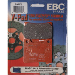 BRAKE PADS FA88V SEMI-SINTERED V SERIES Yamaha XVS11 V-Star 1100 Custom XVS11A V-Star 1100 Classic XVS11AT V-Star 1100 Silverado VMX1200 V-Max YZF600R FZR600R XV1100 Virago YZF750R XV750 Virago YZF1000 FZR1000 GTS1000A FJ1200 TDM850 FZR400 YX600 Radian FZ6