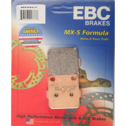 BRAKE PADS MXS84/3 EXTREME PRO MXS SERIES Yamaha YZ250 YZ85 1989-2017 Yamaha YZ250 YZ85 1989-2017 Yamaha YZ250 YZ85 1989-2017