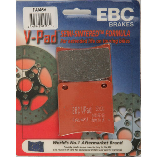 BRAKE PADS V-SERIES Suzuki GSX600F Katana 1988-1997 Suzuki GSX750F Katana 1989-1997 Suzuki GSX1100F Katana 1988-1993 Suzuki GSX1100G 1991-1993 Suzuki VX800 1990-1993 Suzuki GV1400 Cavalcade 1986-1988 Suzuki GV700GL Madura 1986-1986 read more...