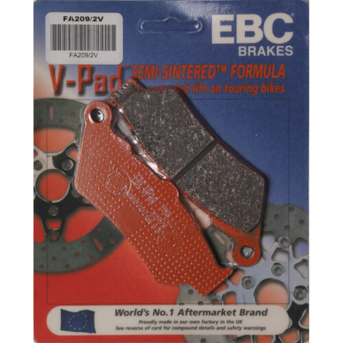 BRAKE PADS V-SERIES Triumph Thunderbird Commander 2014-2015 Triumph Thunderbird LT 2014-2015 BMW F800GS Adventure 2014-2016 Harley-Davidson XG 500 Street 2016-2017 Harley-Davidson XG 750 Street 2016-2017 Triumph Rocket III Roadster 2011-201 read more...