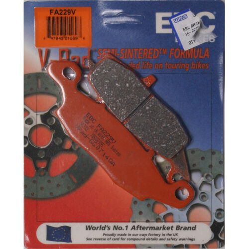 BRAKE PADS V-SERIES Kawasaki EX650 Ninja 650 ABS 2013-2016 Suzuki GSX-S750 2015-2016 Kawasaki Z750 2004-2006 Suzuki GW250 Inazuma 2013-2013 Suzuki DL650 V-Strom Adventure ABS 2013-2014 Kawasaki VN1700 Vulcan 1700 Vaquero 2011-2013 Kawasaki  read more...