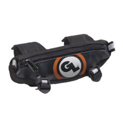 ZIGZAG HANDLEBAR BAG BLACK/ORANGE