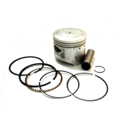 PISTON KIT 47.46/+0.50 9.6:1  Yamaha YFM80G Grizzly YFM80R Raptor YFM80 Badger 1985-2008