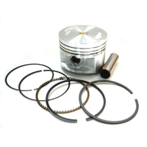 PISTON KIT 65.97/+1.00  Honda XR200R XR200 ATC200X ATC200S ATC200M ATC200ES ATC185S ATC200 ATC200E ATC185 1980-2002