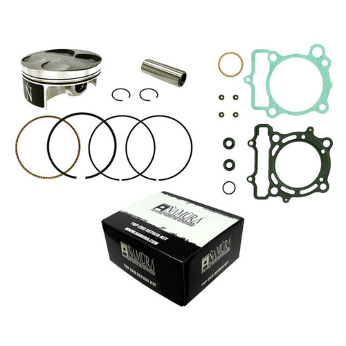 Top End & Piston FRGD CHRM COMP CYL 76.95/STD 11:1 /SUZ Kawasaki Suzuki KX250F RM-Z250 2004-2006