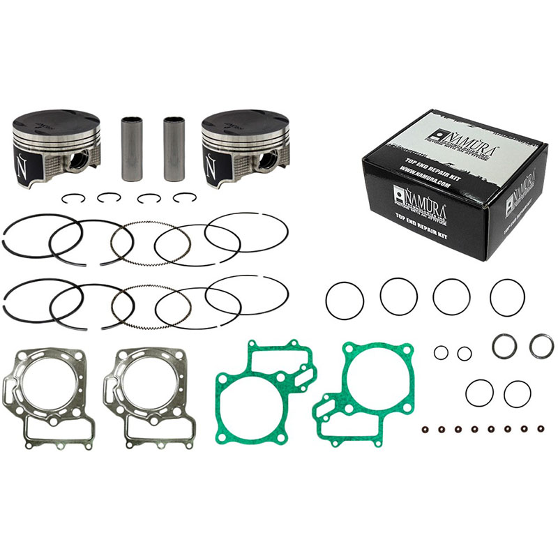 Top End & Piston NIKASIL CYL 80.46/+0.50  Kawasaki KVF650 Brute Force 4X4i [IRS] 2006-2013