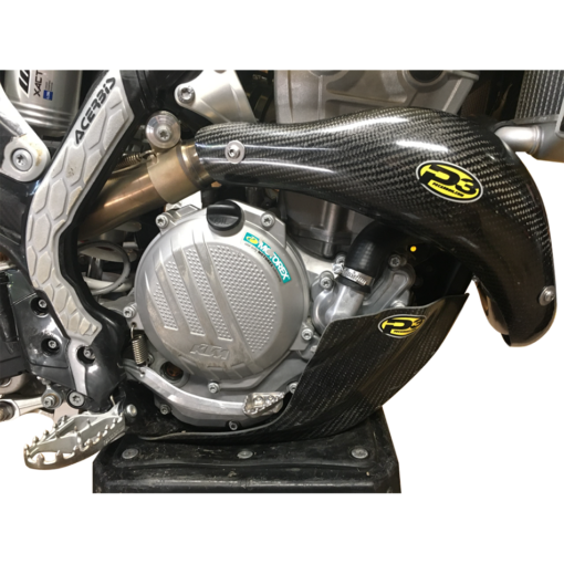 HEAT SHIELD CARBON STK PIPE KTM/HUS Husqvarna KTM FX 350 FC 350 350 SX-F 350 XC-F 2019-2022
