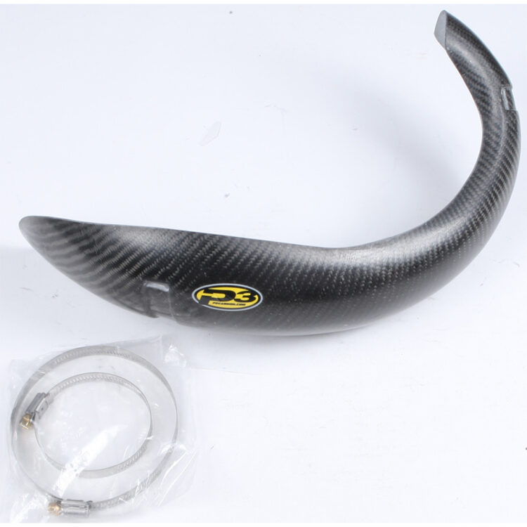 PIPE GUARD CARBON FIBER Yamaha YZ125 YZ125X 2005-2021
