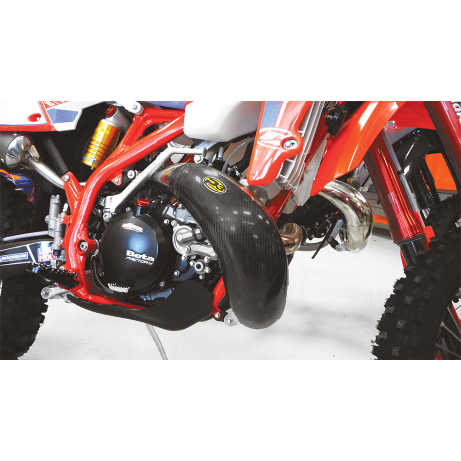 PIPE GUARD CARBON FIBER Beta 250 RR (2T) 300 RR (2T) 2013-2018 - Image 2