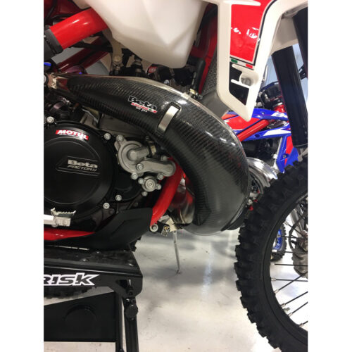 PIPE GUARD CARBON FIBER MAX Beta 250 RR (2T) 300 RR (2T) 2019-2024