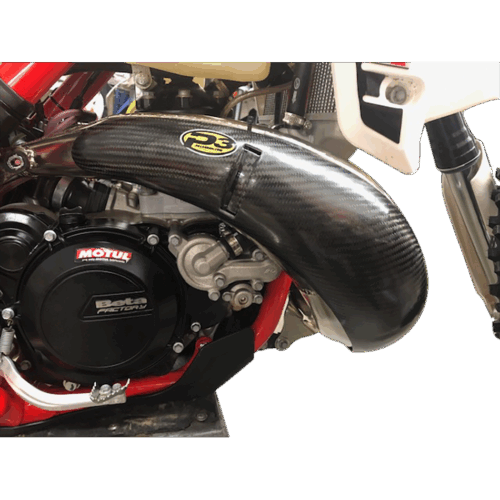 PIPE GUARD CARBON MAX COVERAGE BETA Beta 250 RR (2T) 300 RR (2T) 2020-2024