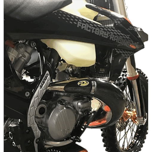 PIPE GUARD CARBON MAX COVERAGE KTM/HUS KTM Husqvarna 300 XC-W TPi 250 XC-W TPi TE 300i TE 250i 2020-2023
