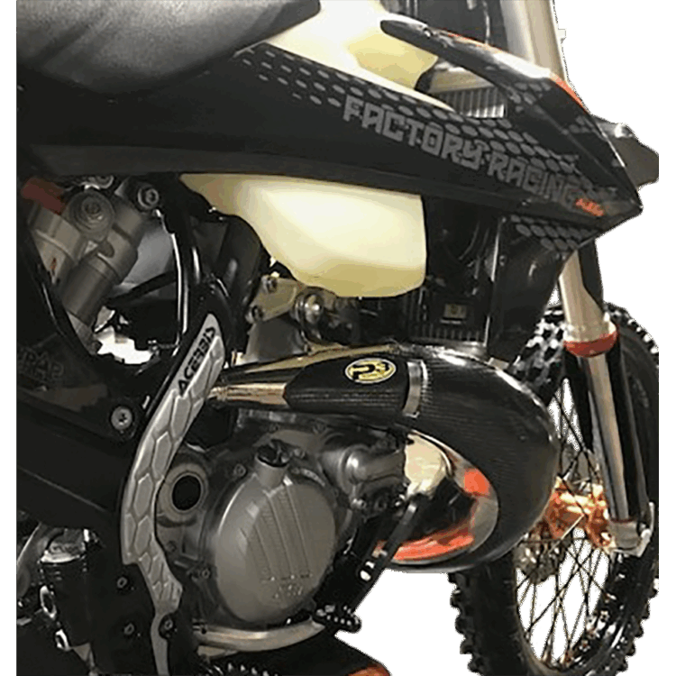 PIPE GUARD CARBON MAX COVERAGE KTM/HUS KTM Husqvarna 300 XC-W TPi 250 XC-W TPi TE 300i TE 250i 2020-2023