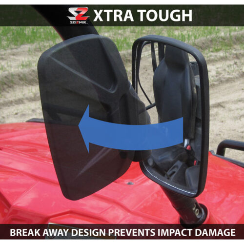BREAK AWAY SIDE MIRROR UTV - RHINO/MULE/ALL POLARIS