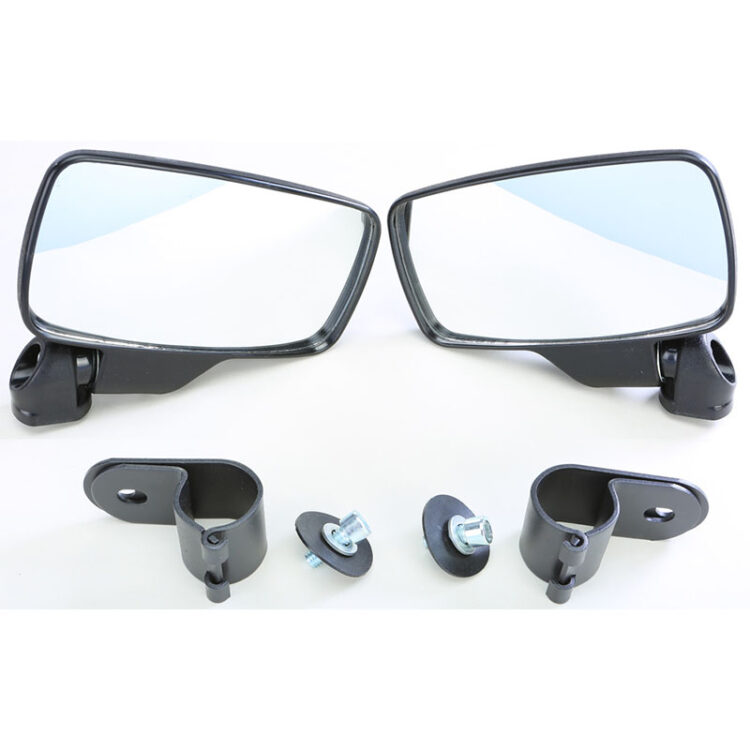 FOLDING SIDE MIRROR PAIR 1.5" ROLL CAGE