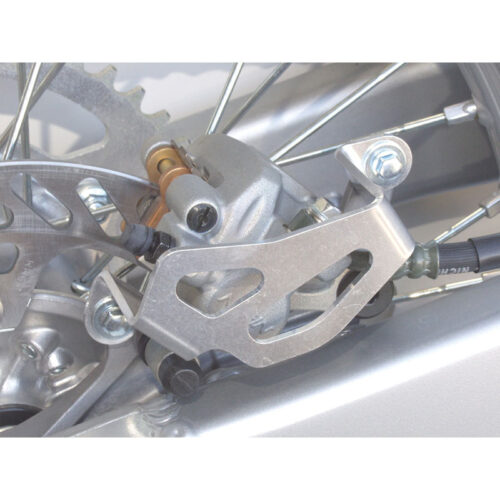 ALUM REAR CALIPER GUARD KX/KDX/KLX Kawasaki Suzuki KLX250S KLX300R KX250 KDX 200 KDX 220R KX125 KX500 KLX250R KDX 250 KX250F KX450F RM65 1989-2014