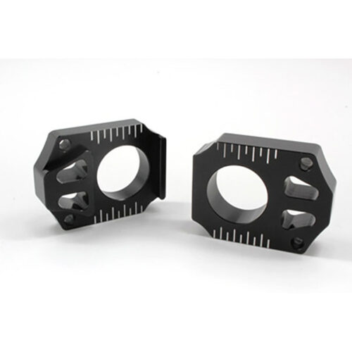 AXLE BLOCKS (BLACK) Yamaha YZ250F YZ450F 2009-2016