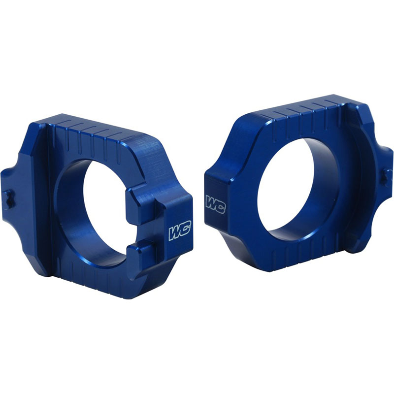 AXLE BLOCKS ELITE BLUE Yamaha YZ250F YZ450F 2010-2019