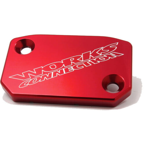 BILLET CLUTCH COVER RED HUSKY