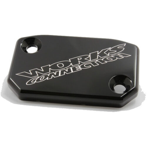 BILLET FRONT BRAKE COVER BLK HUSKY