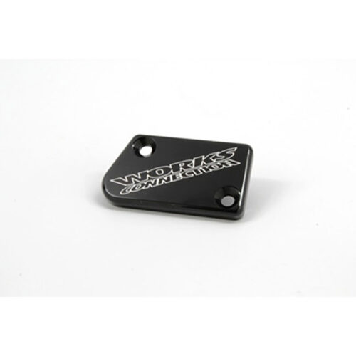 BILLET FRONT BRAKE COVER BLK  Yamaha YZ250FX YZ250X YZ450FX YZ125 YZ250 YZ250F YZ450F WR250F WR450F YZ125X 2007-2024
