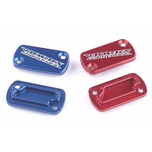 BILLET FRONT BRAKE COVER RED KX RM Kawasaki Suzuki KX250F KX450F KX85 KLX450R KX100 KX65 KLX300R KX250 KDX 200 KDX 50 KDX 220R KX125 KX500 KX80 KDX 250 KX80 Big Wheel RMX450Z RM-Z250 RM-Z450 RM85 RM250 RM85L RM125 RM65 RM100 RM80 1991-2024