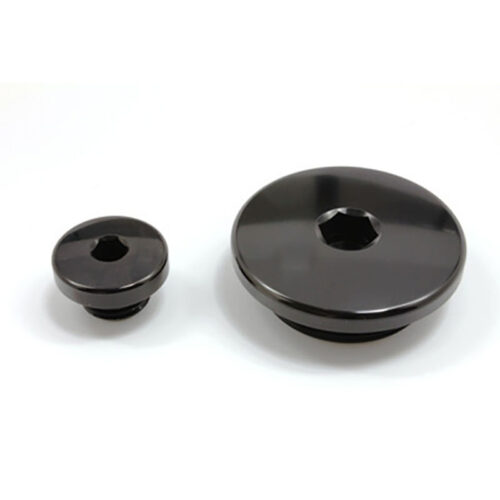 ENGINE PLUGS BLACK Kawasaki KX250F KX450F 2019-2021