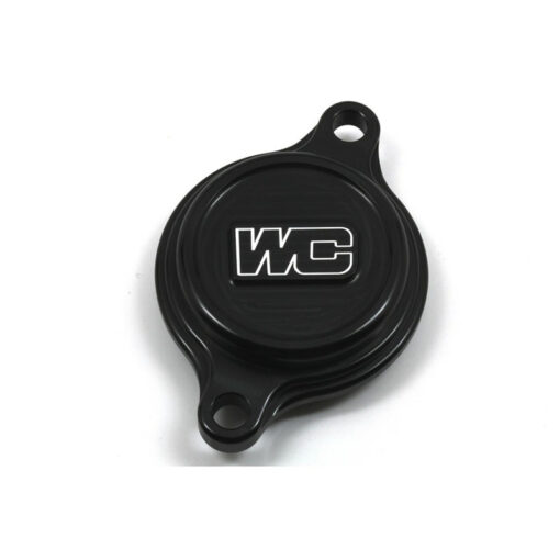 OIL FILTER COVER BLACK  Yamaha YZ250FX YZ450FX YZ250F YZ450F WR250F WR450F 2010-2023