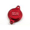 OIL FILTER COVER RED  Yamaha YZ250FX YZ450FX YZ250F YZ450F WR250F WR450F 2010-2023
