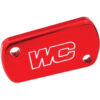 REAR BRAKE COVER (RED) Suzuki RM-Z250 RM-Z450 RM250 RM125 2004-2024