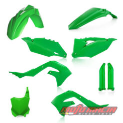 FULL PLASTIC KIT GREEN Kawasaki KX250X KX450X KX250F KX450F 2019-2024