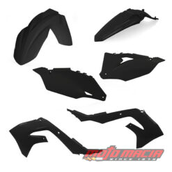 PLASTIC KIT BLACK Kawasaki KX250X KX450X KX250F KX450F 2019-2024