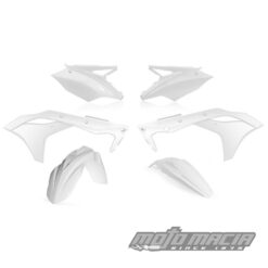PLASTIC KIT WHITE Kawasaki KX250F 2017
