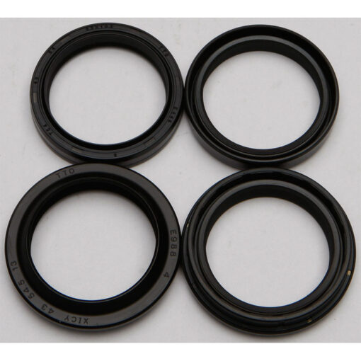 FORK & DUST SEAL WIPER KIT Honda Suzuki Yamaha Indian CR500R XR500R CR480R VFR800 Interceptor VFR800A Interceptor ABS CB900F 919 CBR600F F4i RVT1000R RC51 CBR1100XX Super Blackbird CBR954RR ST1100 ST1100 ABS CBR929RR CBR600F F4 CB1000 CR125R CR250R GSX-R75