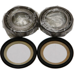 STEERING BEARING/SEAL KIT Suzuki Yamaha Ducati RM400 RM250 RM125 RM100 XT550 XV250 Virago XV535 Virago XV250 Route 66 YX600 Radian SRX250 FJ600 RZ350 XV500 Virago XJ550 Maxim XJ550R Seca XS400 Maxim SR250 XS400 RD400 XS400-2 XS360 XS360-2 RD200 RD250 RD350