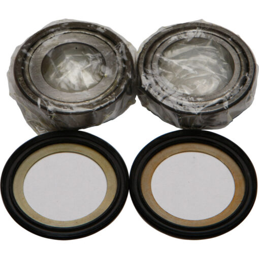 STEERING BEARING/SEAL KIT Suzuki Yamaha Ducati RM400 RM250 RM125 RM100 XT550 XV250 Virago XV535 Virago XV250 Route 66 YX600 Radian SRX250 FJ600 RZ350 XV500 Virago XJ550 Maxim XJ550R Seca XS400 Maxim SR250 XS400 RD400 XS400-2 XS360 XS360-2 RD200 RD250 RD350