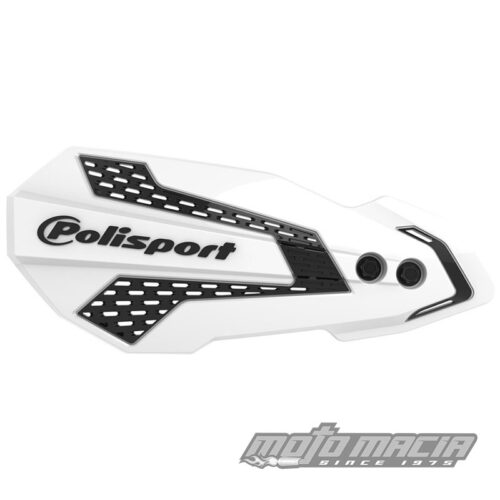 MX FLOW HANDGUARDS WHITE/BLACK Honda CRF450RX 2021-2024 Honda CRF450R 2021-2024