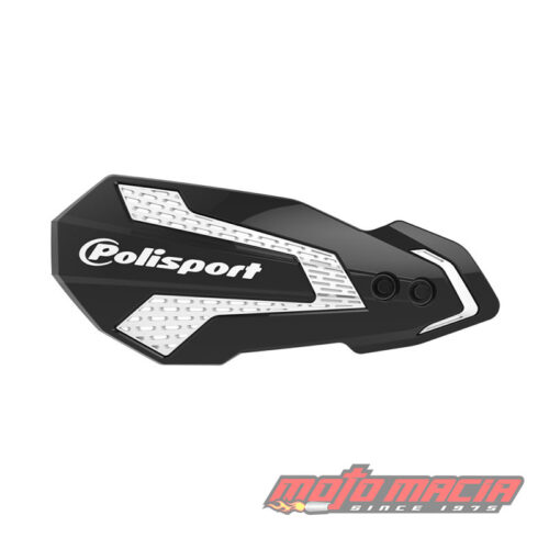 MX FLOW HANDGUARDS BLACK/WHITE Kawasaki KX250X 2021-2024 Kawasaki KX250F 2019-2024 Kawasaki KX450X 2021-2023 Kawasaki KX450F 2019-2023
